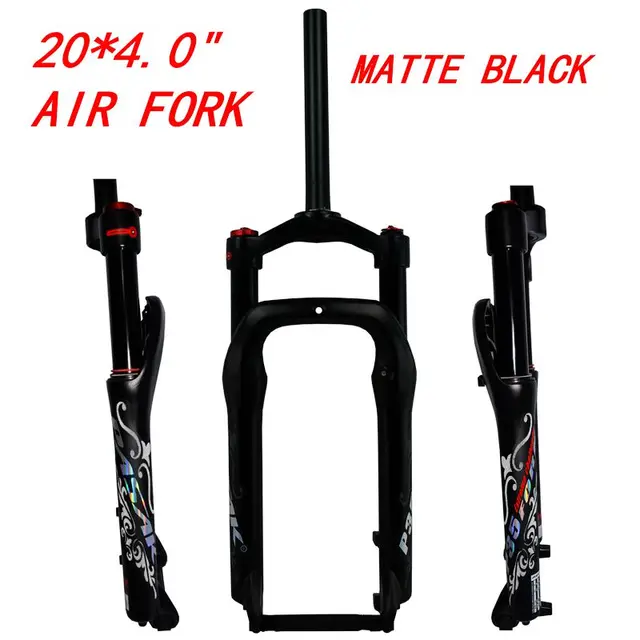 MTB Cruiser Fork Moutain Bicycle 20 inch Fat Bike Air Fork Lockout