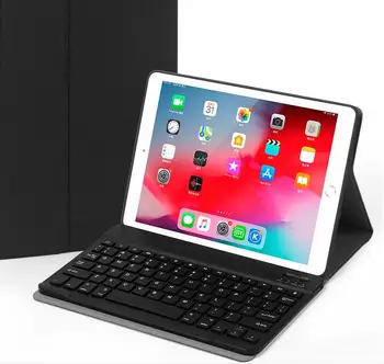 

for ipad air 2019 /pro 2019 10.5" flip leather case wireless bluetooth keyboard