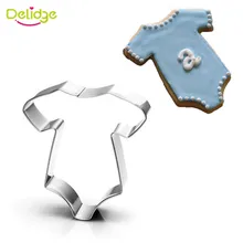 Delidge 3D милая детская серия из нержавеющей стали формочка для печенья детская одежда бутылочка для кормления форма для печенья инструмент для выпечки торта Декор