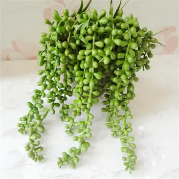 

Artificial Grape leaves Wall Hanging Green plants Valentine's tears flower vine plants Fake Grass Green Vase Home Decoration