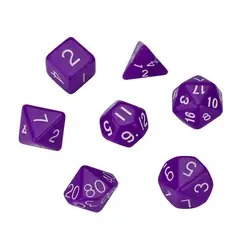 Шт. 7 шт. игры игральные кости жемчужное зерно D4-D20 многогранный Набор кубиков для TRPG игры Цифровые кости High-end развлекательные инструменты