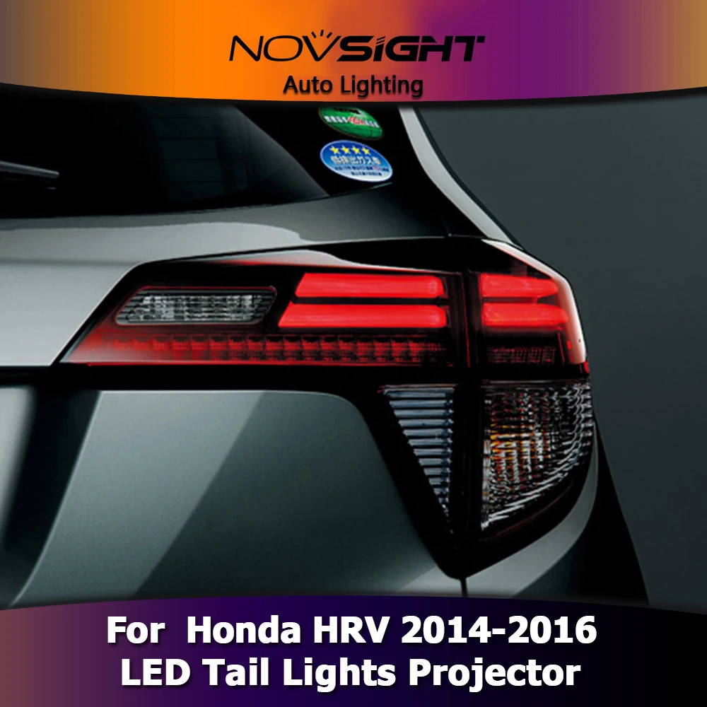 

NOVSIGHT Car Light Projector Headlight DRL Fog Light Turn Signal Auto Lighting For Honda HRV 2014-2016 2015