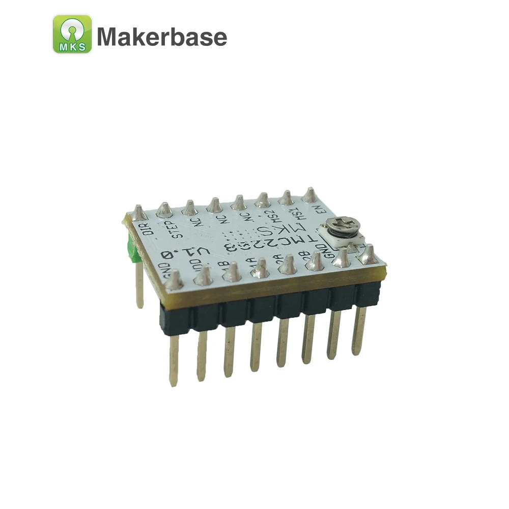 خطوة عصا MKS TMC2208 محرك متدرج سائق جدا الصامتة تحكم يخطو نموذج مشغل TMC 2208 تنفذ 3d طابعة جهاز