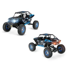 1/12 Sikat 12428-B Listrik RC Car 2.4G 4WD kecepatan tinggi remote control rc climbing mobil mainan dengan led light anak anak terbaik hadiah