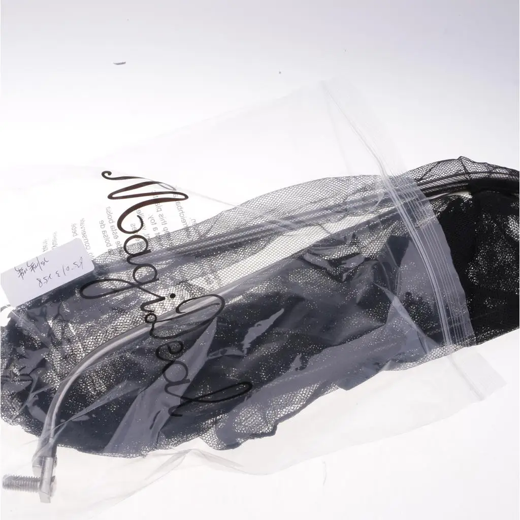 Stainless Steel Triangle Frame Fishing Brail Landing Net Head Large Dense Foldable