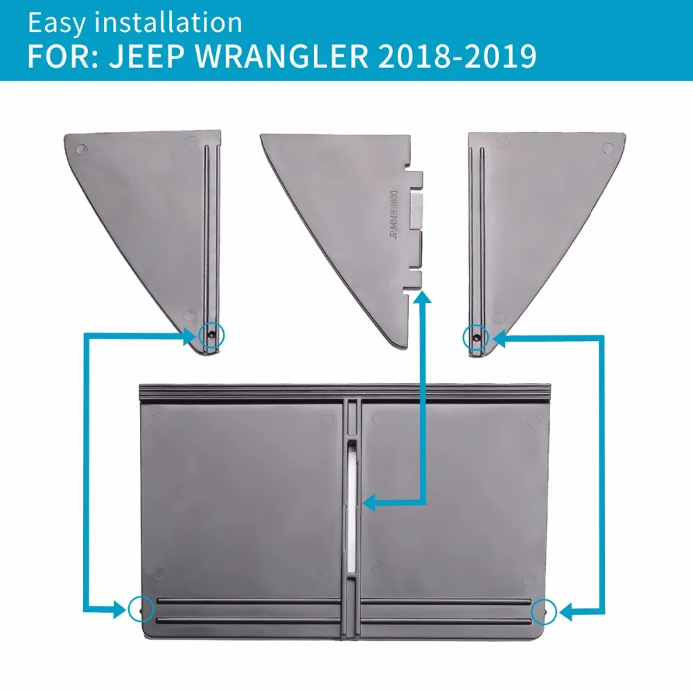 Smabee автомобильный бардачок интервал хранения для JEEP Wrangler JL Спортивная консоль для хранения Tidying Box центральный ящик для хранения
