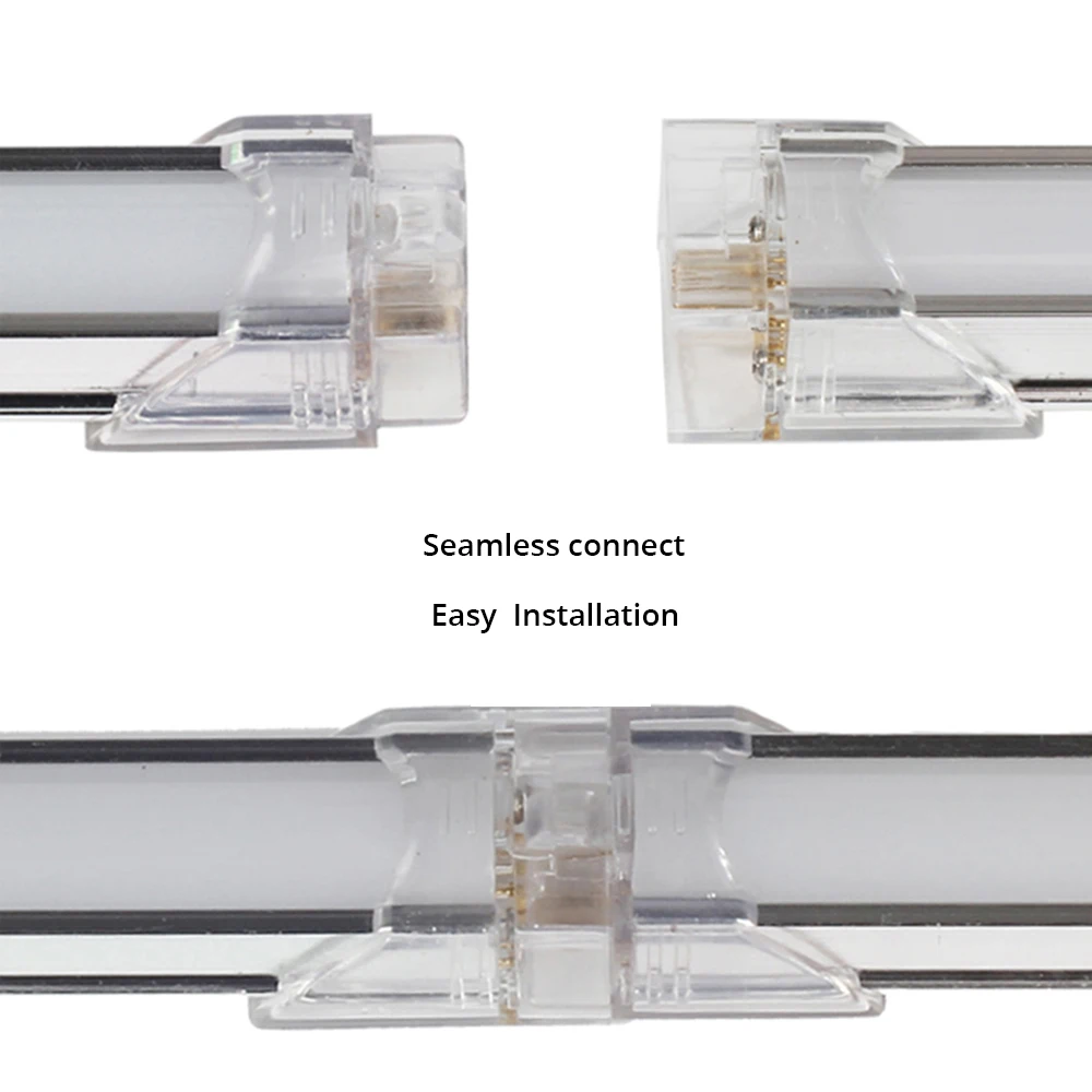 1 компл. 2 шт. 50 см 24 В светодиодный бар свет для Кухонные шкафы лампа сенсорный датчик диммер бесшовные подключение Ультра тонкий жесткий