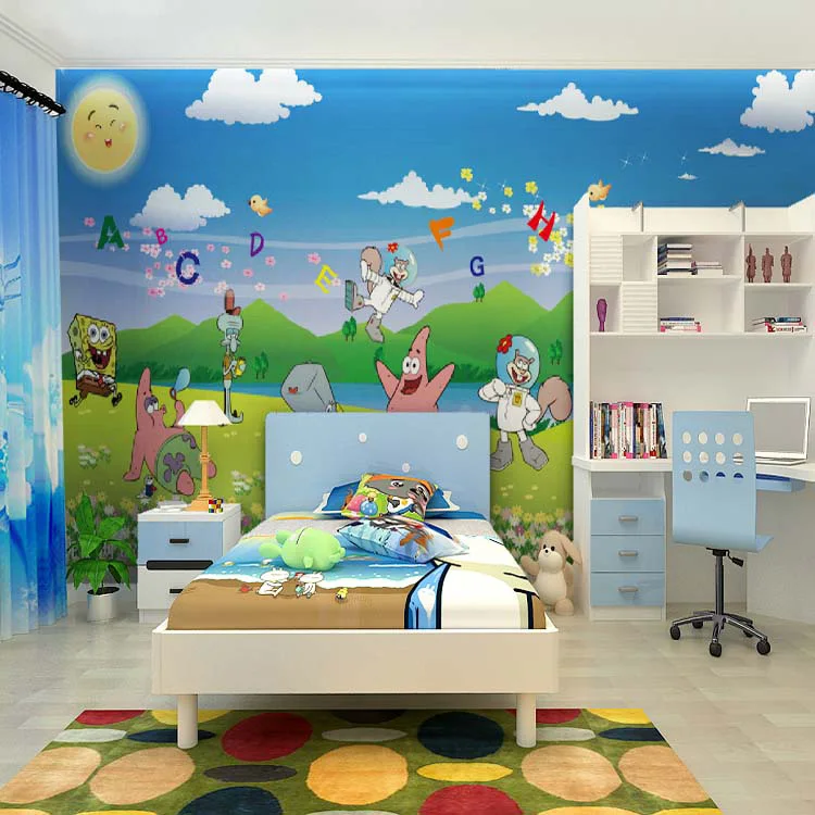 Wall Murals For Kids popular spongebob wall mural-buy cheap spongebob wall mural lots Wall Murals For Kids popular spongebob wall mural-buy cheap spongebob wall mural lots