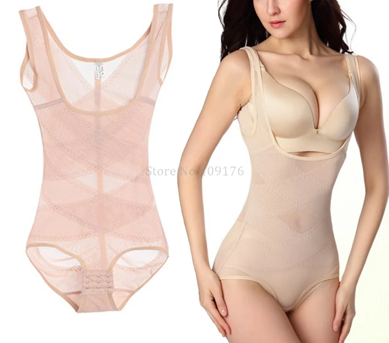 Нижнее белье для похудения Body Shaper PRAYGER с бюстгальтером пуш ап эффектом корсет 4XL