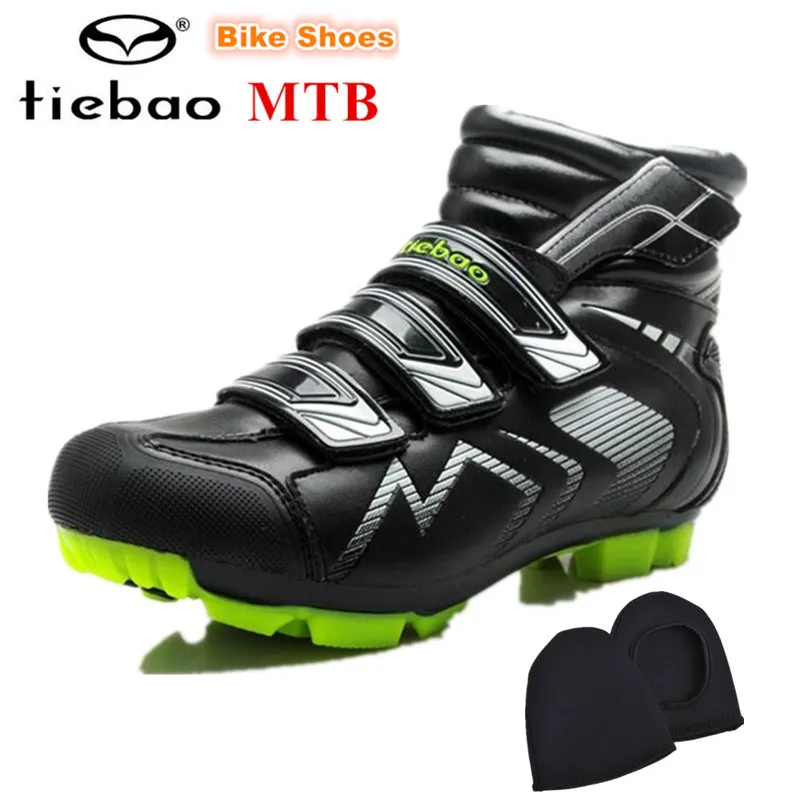 shoes add cover TIEBAO велосипедная обувь sapatilha ciclismo Mtb ботинки для горного велосипеда спортивная обувь zapatillas deportivas mujer Мужская Уличная обувь - Цвет: shoes add cover