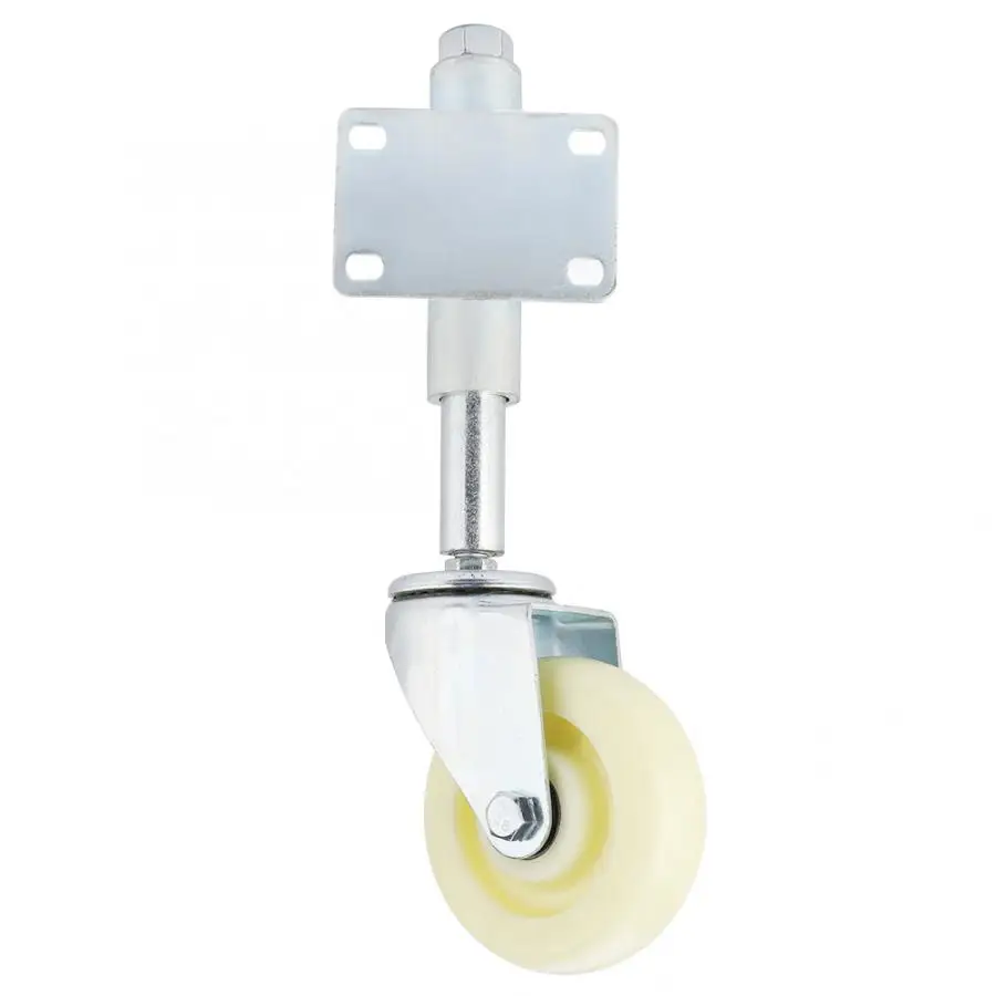 GDHY Heavy Duty Gate Caster Wheel PU Spring Loaded Swivel Casters Retractable Casters 3 Inch for Wooden/Metal Gate with Brake 220 Lbs Load Capacity GDHY Heavy Duty Gate Caster Wheel PU Spring Loaded Swivel Casters Retractable Casters 3 Inch for Wooden/Metal Gate with Brake 220 Lbs Load Capacity
