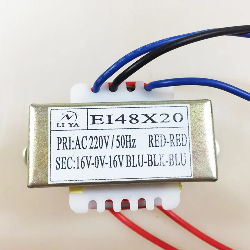 EI48 8W 50/60Hz ei силовой трансформатор 8 Вт Вход AC220V 380V 110V Выход двойной 12 V/Dual Core 6 V/Dual Core 24 V/Dual 18V две линии