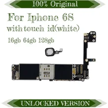 16 Гб/64 Гб/128 ГБ для iphone 6 S материнская плата с IOS оригинальная разблокированная для iphone 6 S материнская плата с чипами