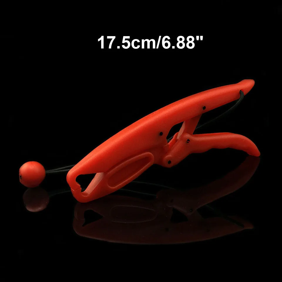 Red 17.5cm Ходячие рыбы 6,8" /9,84" ABS пластик губная ручка плавающие рыболовные плоскогубцы сома контроллер держатель рыболовные плоскогубцы контрольные инструменты - Цвет: Red 17.5cm