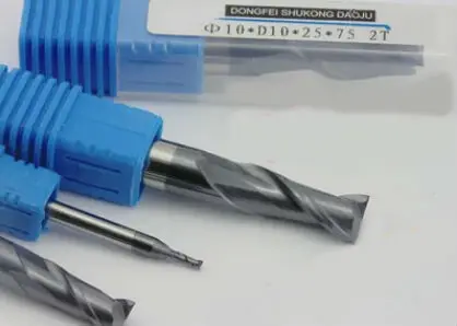 

2F-6*6*24*100, 2 Flute Long Solid Carbide End Mill ALTiN Coat, Milling Cutter, CNC Lathe Tool, Router Bits for Metal Cutting