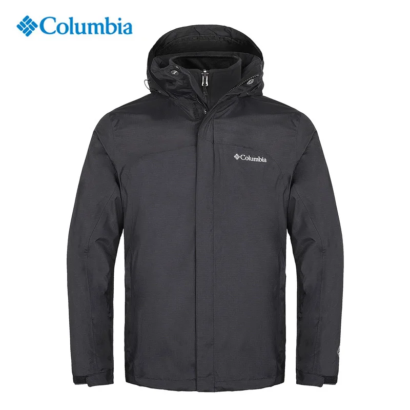 

[pre-sale] 2018 Autumn and Winter New Products Columbia Outdoor Men's Waterproof Claw Three-in-One Emergency Clothes WE 7211