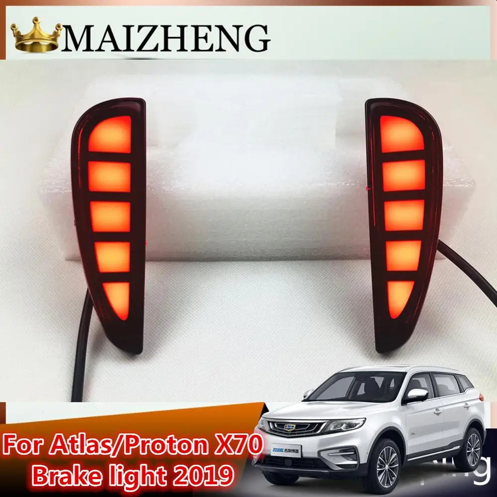 

For Geely Atlas Boyue NL3,SUV Proton X70 Emgrand X7 Sports 2019 Back bar lamp brake light