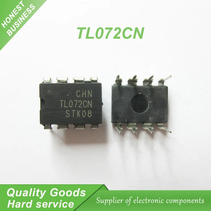 20 шт. TL072CN TL072 TL072C DIP 8 новый оригинальный|op amp|amplifier ampamplifier 2 |