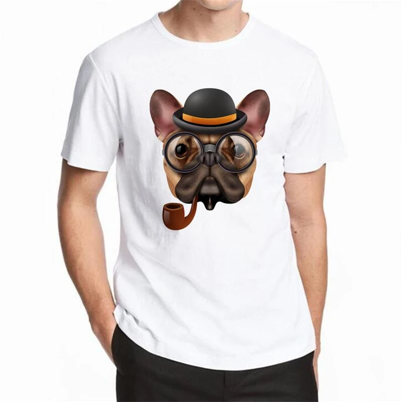 

2018 3D Cute dog T-shirts men Summer Tops Tees Print Animal T shirt Men o-neck short sleeve Fashion Tshirts Plus Size 5XL