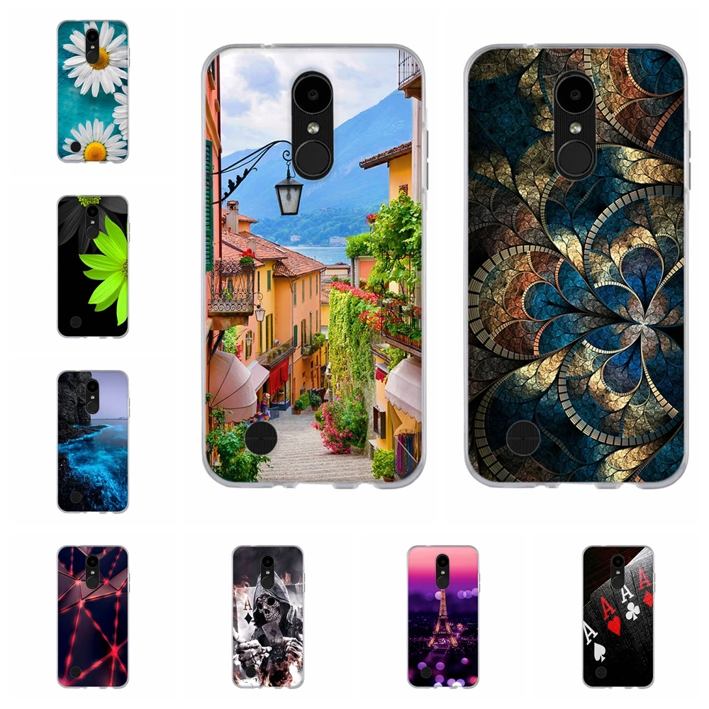 

For LG K4 2017 K4 M160 Case Soft TPU Silicone For LG k4 2017 LV1 LV3 Cover Cute Animal Patterned For LG Phoenix 3 Fortune Funda