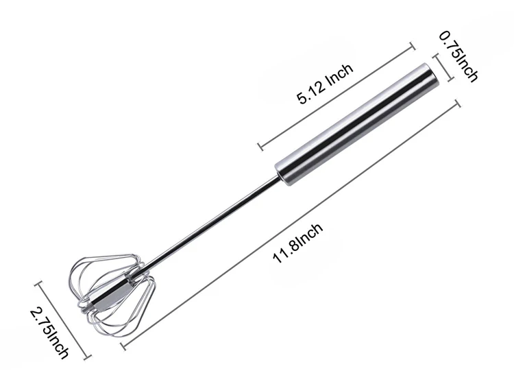 ERMAKOVA венчик из нержавеющей стали для взбивания яиц, венчик для взбивания яиц, Миксер для взбивания и перемешивания