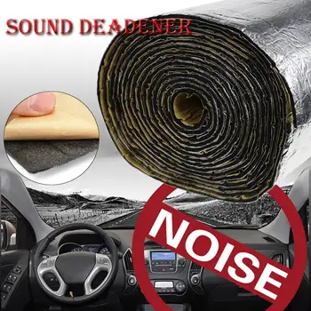 

Aluminum Foil Car Audio Noise Control Sound Deadener Car Heat Shield Insulation Proof Mat Sound Insulation Cotton 5mm 300X100cm