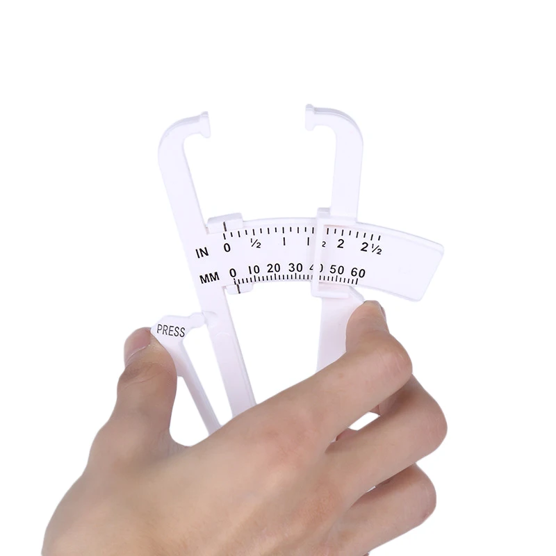 Fitness Body Fat Tester Bodybuilding Calculator Caliper Clip Measurement Tool 1 PC