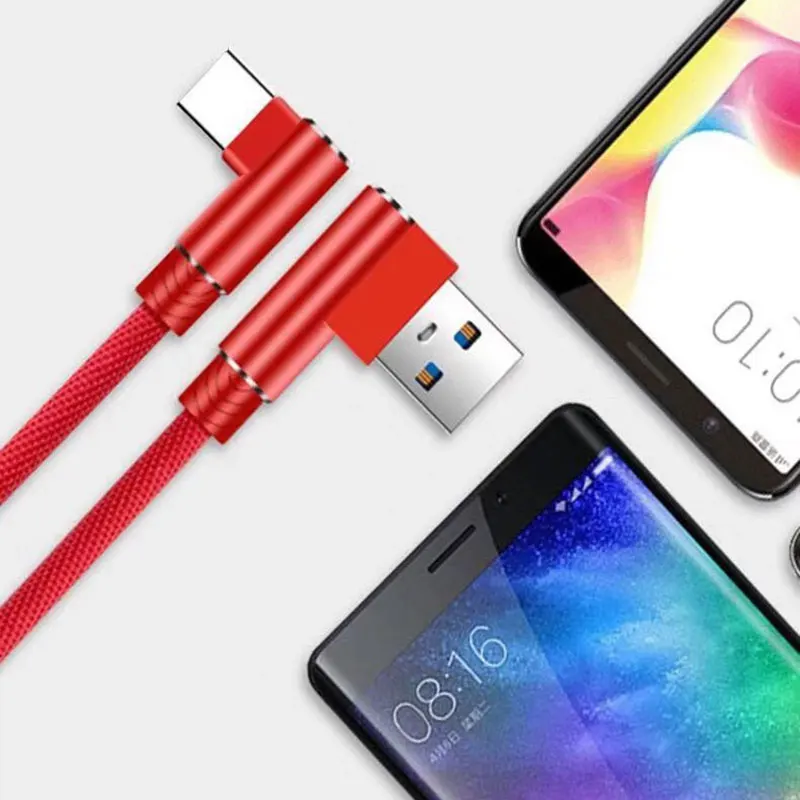 USB кабель для iPhone xs max XR 8 7 6 6s Зарядный Кабель локоть зарядный шнур iPad Se 5S 90