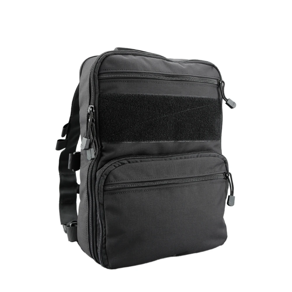 Black /Flatpack D3 Тактический Рюкзак гидратация Перевозчик Molle Чехол страйкбол военная экипировка многоцелевой жилет Штурмовой Рюкзак Дорожная Сумка - Цвет: Black