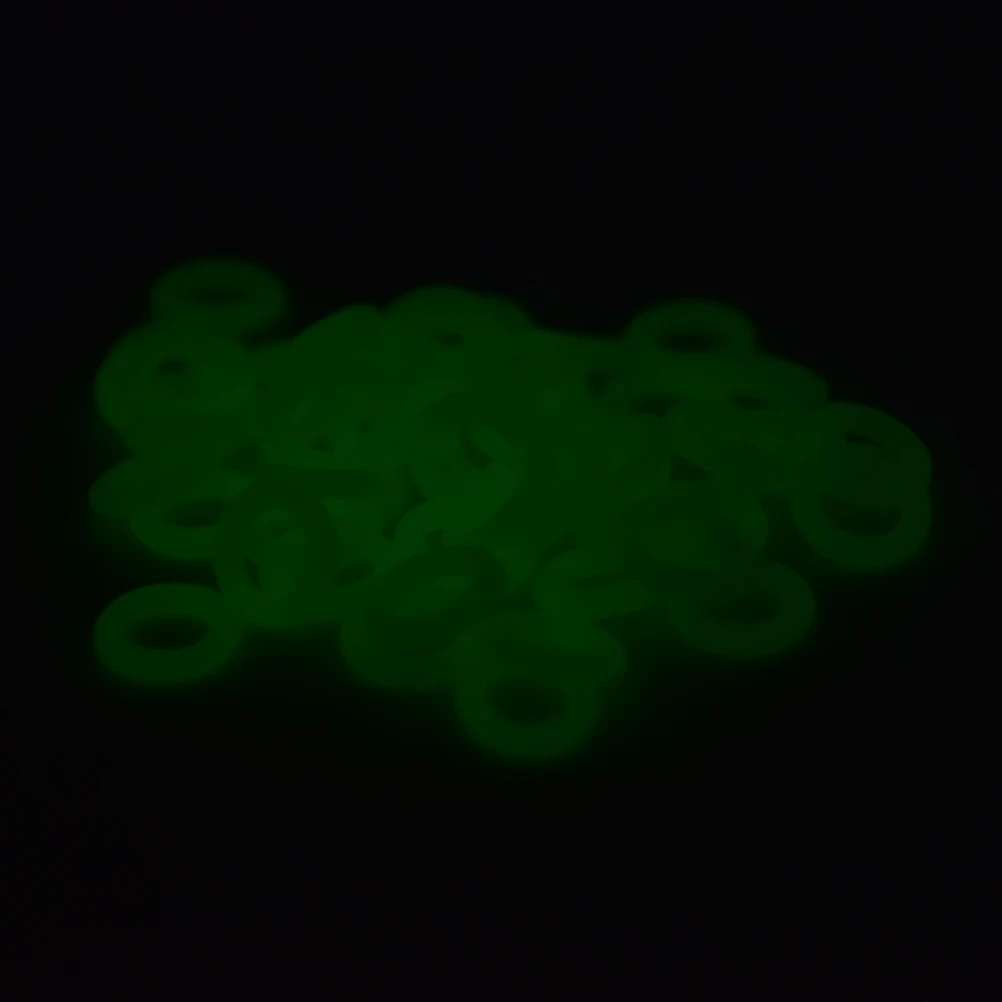

50PCS/lot Camping Ring Round Multi-functional Tents Accessories High Quality Nail Night Vision Luminous