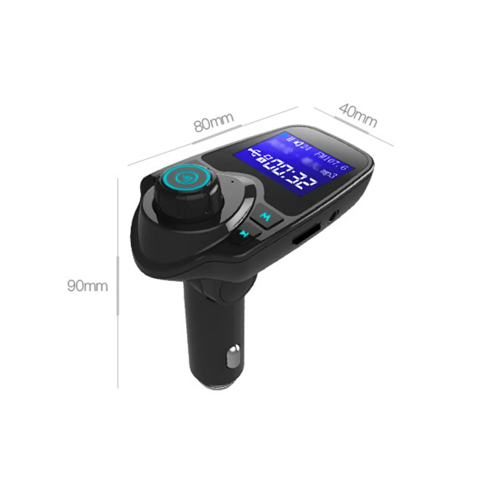 5 V 2.1A FM передатчик Беспроводной Bluetooth FM модулятор автомобильный комплект громкой связи приемник с ЖК дисплеем аудио Автомобильный MP3-плеер