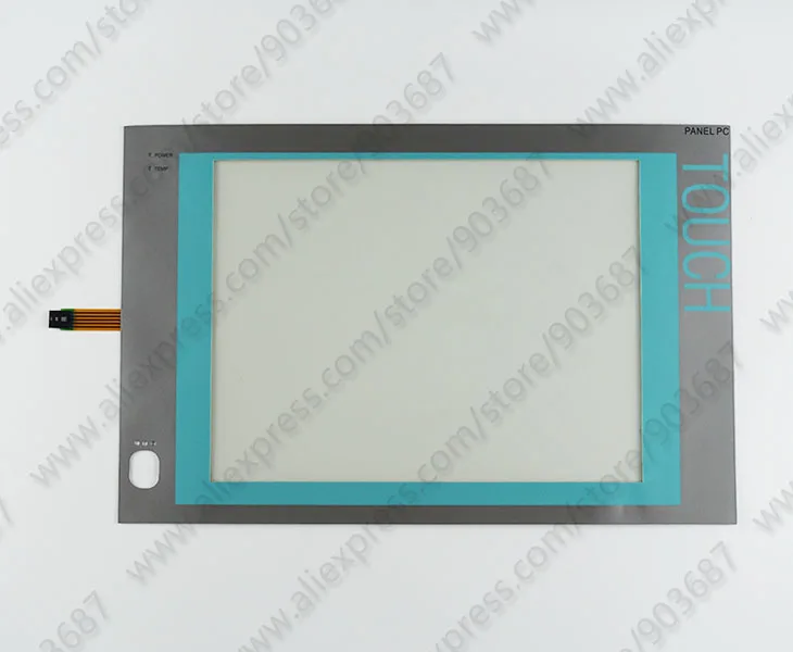 Сенсорный экран дигитайзер для 6AV7802-0BB00-1AC0 сенсорный экран стеклянная панель 3,3 мм толщина и передняя накладка защитная пленка