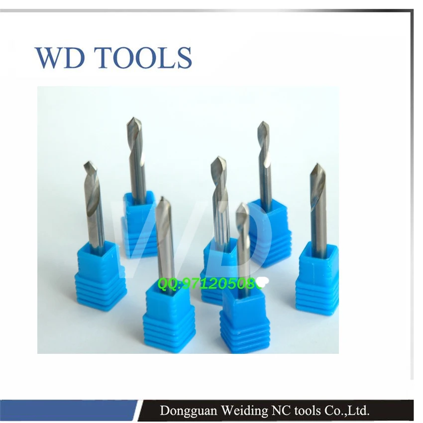1pcs 10X75 45 degree HRC50 End mill convex mill Chamfering Aluminum
