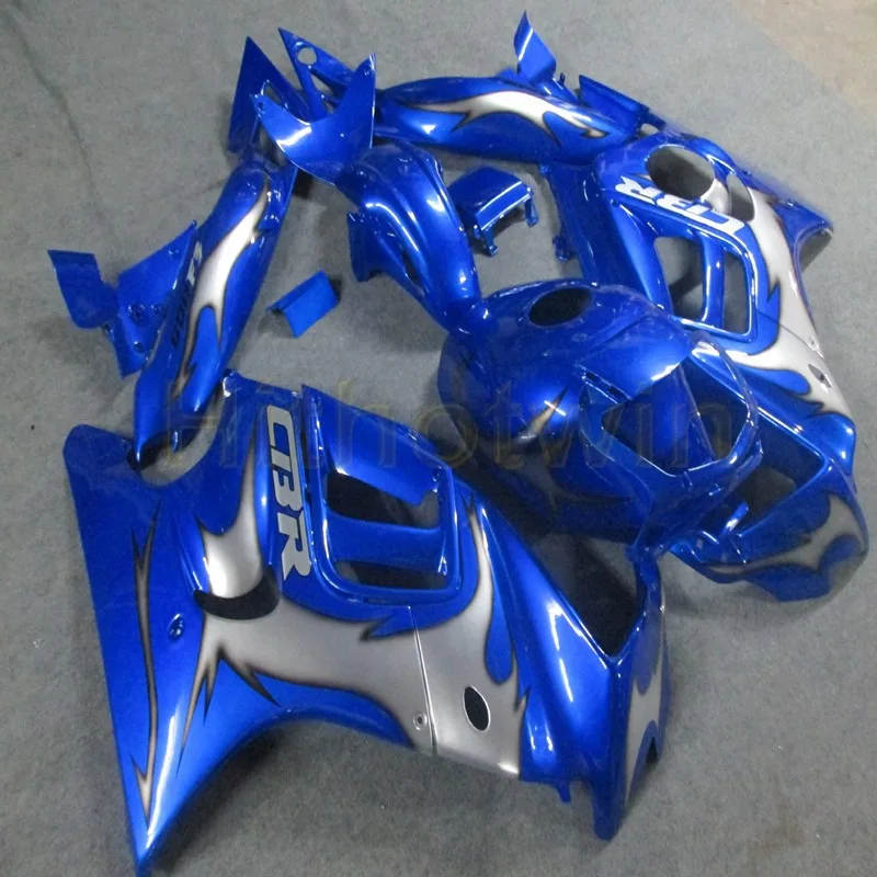 Заказной обтекатель для мотоцикла ABS для HONDA CBR600F3 1995-1996 CBR600 1995 1996 Комплект кузова+ винты+ красное пламя - Цвет: G