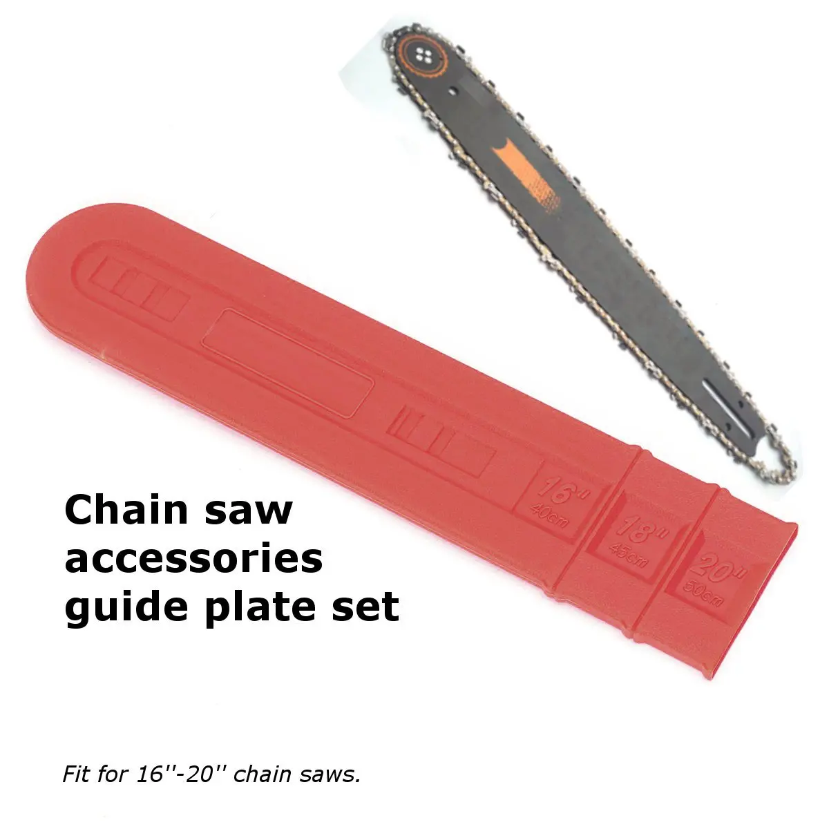

16/18/20 Inch Chainsaw Bar Cover Scabbard Protector Universal Guide Plate