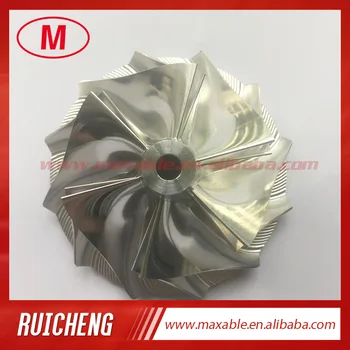 

T04S 58.10/76.07mm 6+6 blades turbocharger billet/billing/aluminum 2618 compressor wheel for racing
