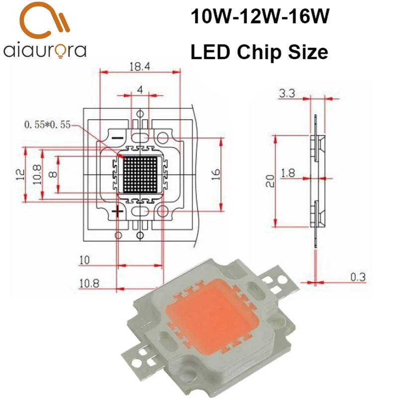 1W-100W LED GROW CHIP-2