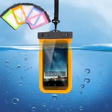 Transparent Waterproof Underwater Dry Box Bag For IPhone Cell Phone Touch Screen Smartphone Drifting River Tracking Bags