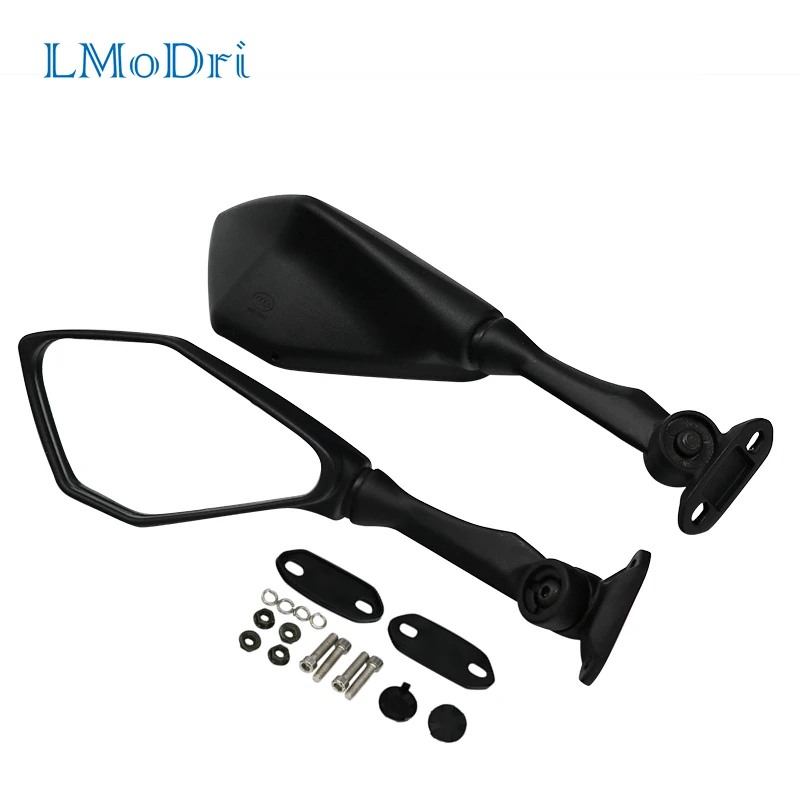 LMoDri Motorcycle Mirror Racing Motorbike Sport Bike Rear View Mirrors