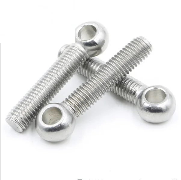 

4pcs M5 stainless steel fixed ring closed joint screws home decoration bolts 55mm-70mm length