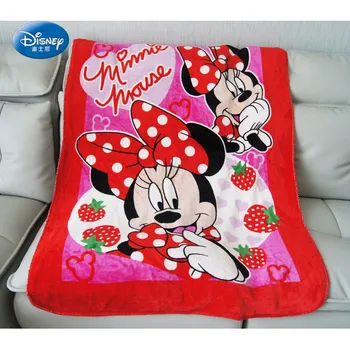 

Disney Double Layers Red Minnie Mouse 100x135cm Thick Blanket Throw for Baby Kids on Bed Crib/Sofa Winter Autumn Blanket