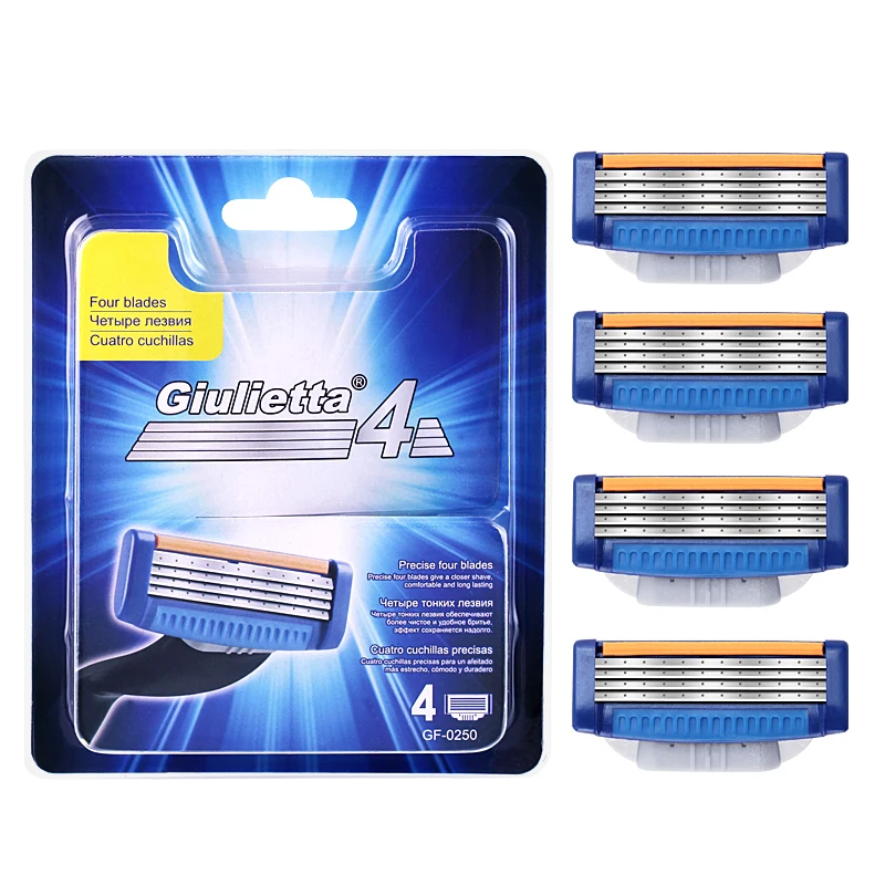 Compatible Razor Blade For Men With lubrication Strip GF 0250Razor