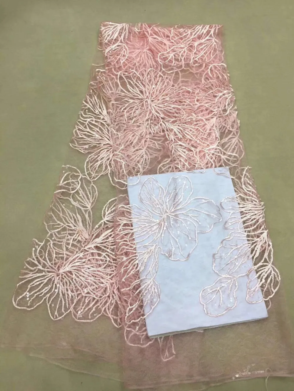 

Simple African Sequin Lace Fabric 2018 Latest French Net Lace Fabric For Evening Dress High Quality african Guipure Lace Fabric