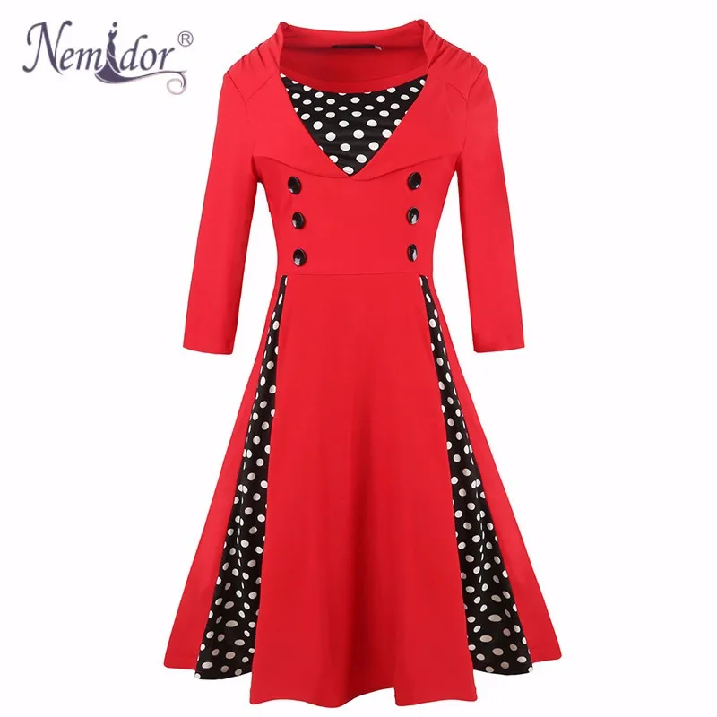 Plus size vintage dress (3)