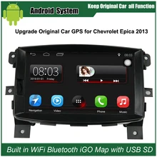 8 inch Android Car GPS Navigation for Chevrolet Epica 2013 Car Video Player WiFi Bluetooth Mirror