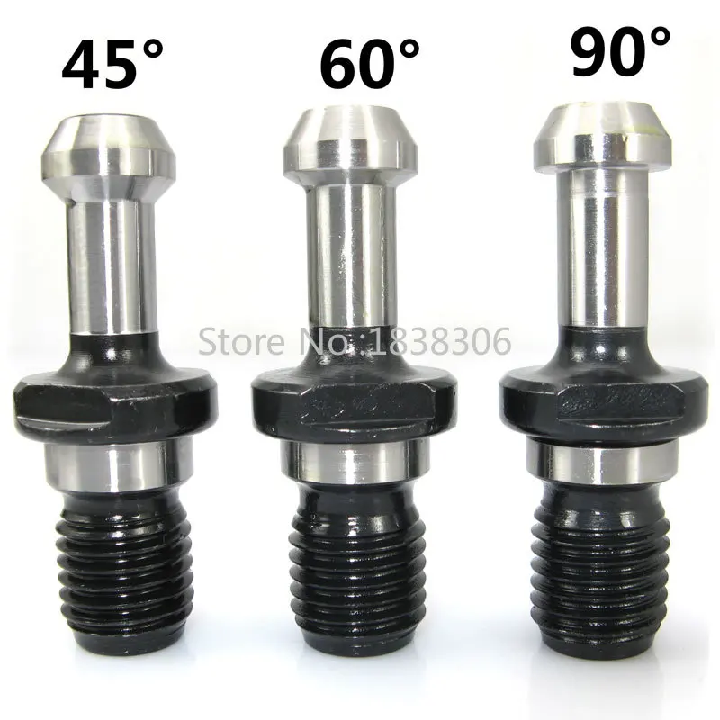 1pc BT30 45 Degree Pull Stud Retention Knob CNC Milling Tool Holder 1pc BT30 45 Degree Pull Stud Retention Knob CNC Milling Tool Holder