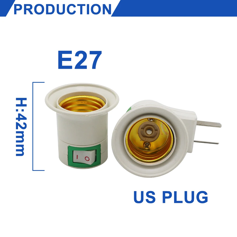 2 шт./лот E27 E40 E14 B22 держатель лампы конвертер T5 T8 2G11 светильник держатели GU5.3 MR11 MR16 основание светильника США ЕС розетка адаптер