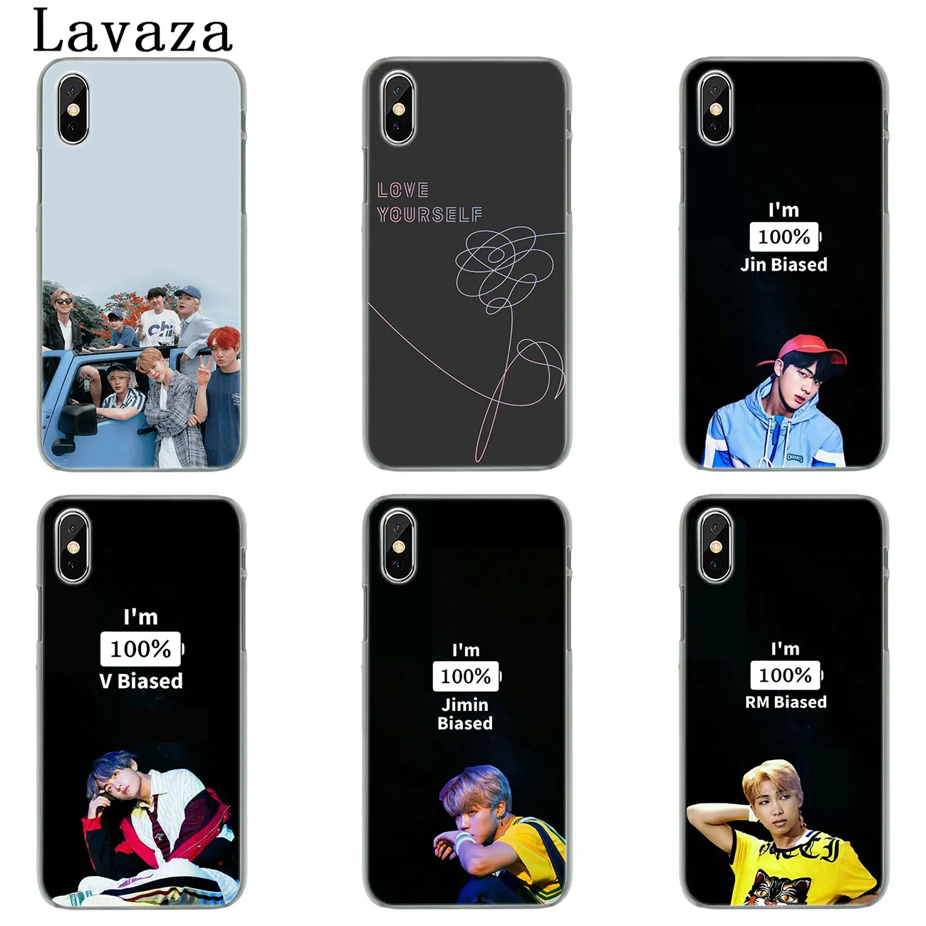 Жесткий чехол для телефона Lavaza Rap RM JIMIN JIN SUGA J HOPE V JUNG KOOK для iPhone XR X XS 11 Pro Max 10 7 8 6 6S 5 5S SE 4S 4