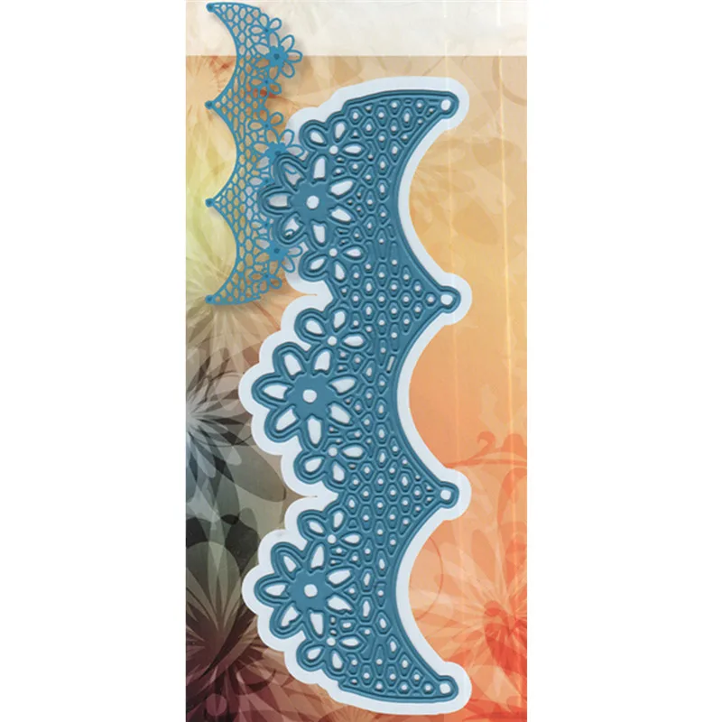 

Eastshape Flower Lace Dies Metal Cutting Dies Scrapbooking Edge Floral Die Cut for DIY Card Making Photo Craft Dies New 2019