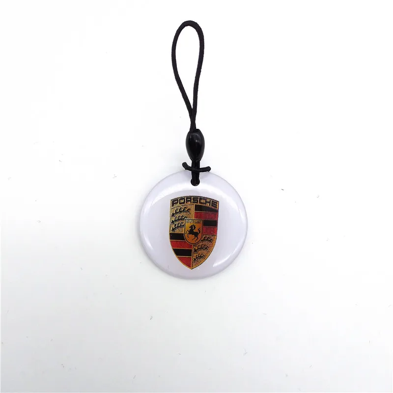 

1pcs 125Khz RFID Writable Epoxy Hang Tag EM ID keyfobs RFID Tag Key Ring keyfob For Rfid Copier Access Control Card Door Entry